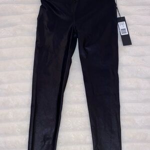 NWT Noli Womens Small Black Liquid Leggings Pants NEW
